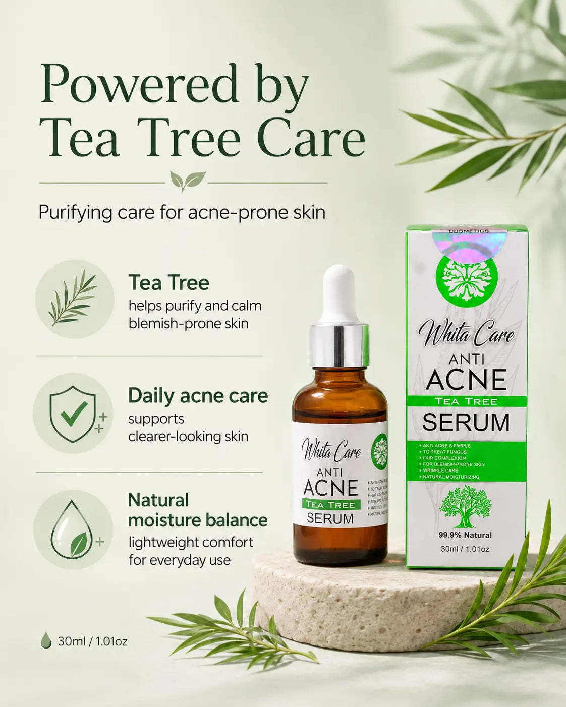 WhitaCare Anti-Acne Tea Tree Serum