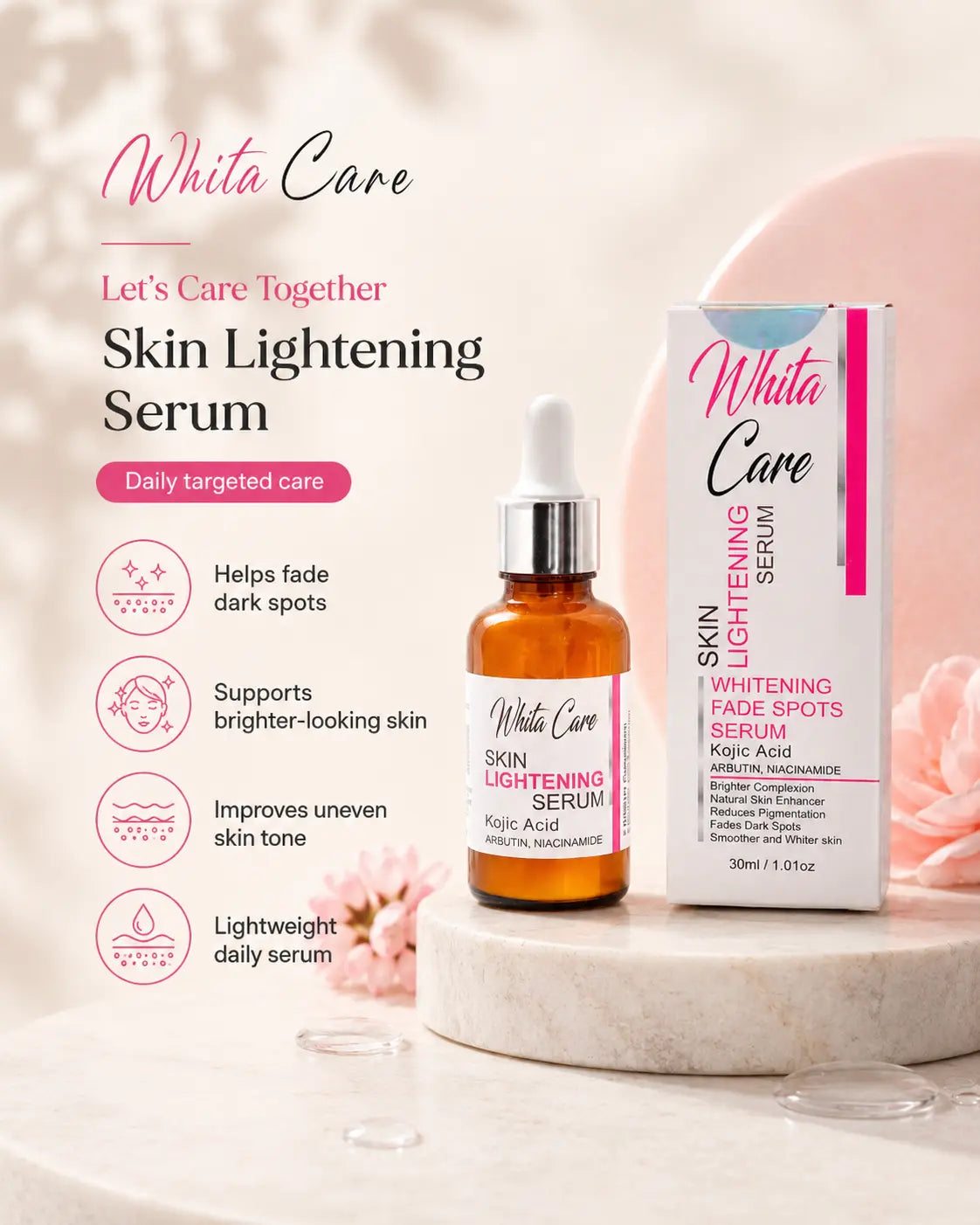 WhitaCare Lightning Kojic Acid Serum