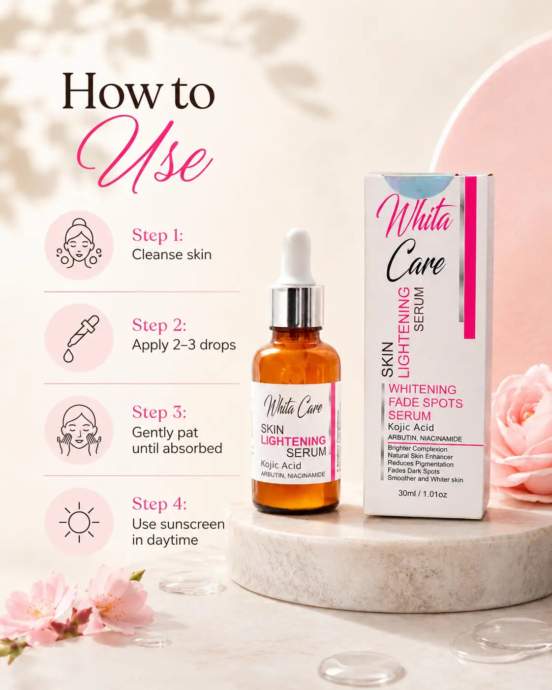 WhitaCare Lightning Kojic Acid Serum