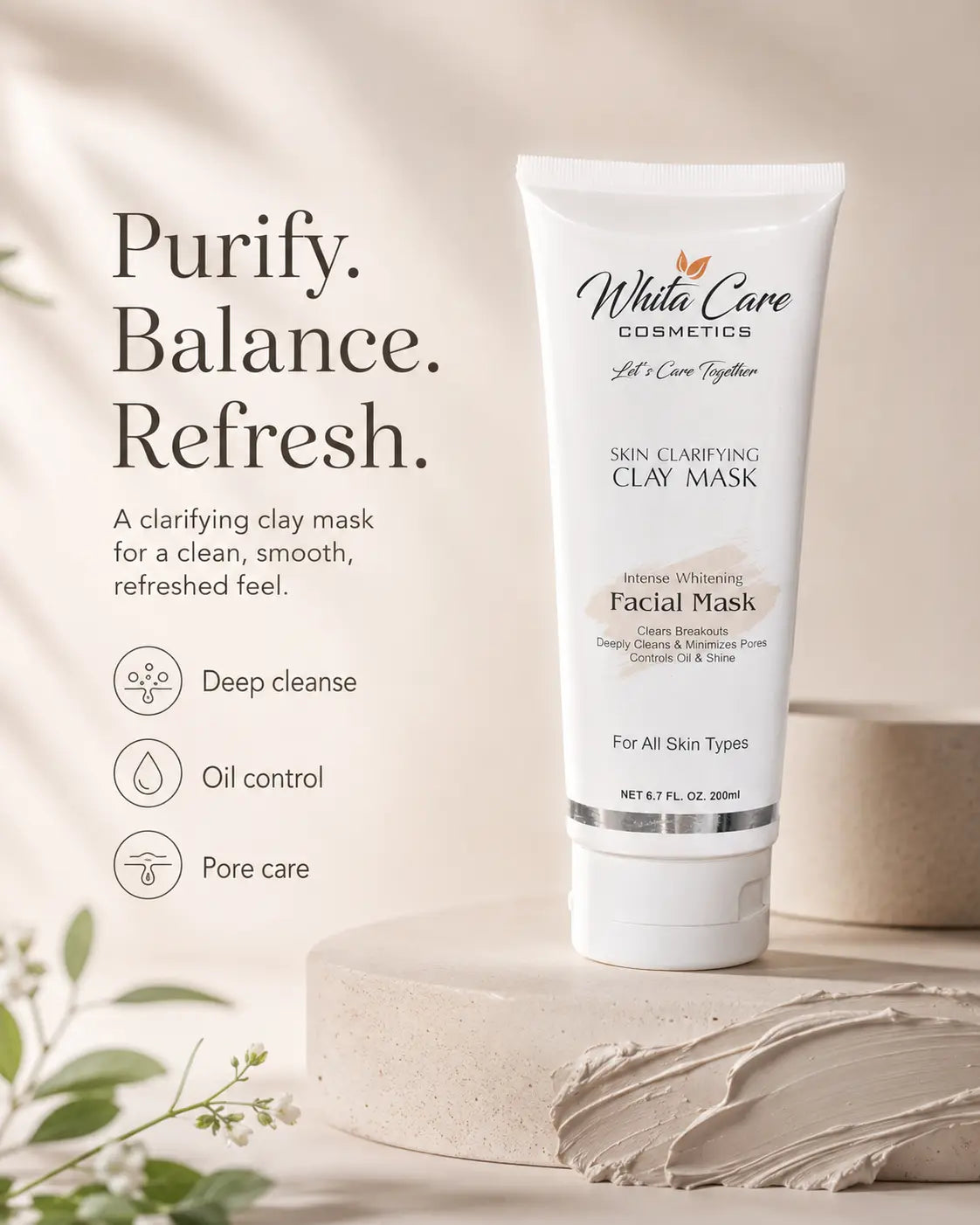 WhitaCare Skin Clarifying Clay Mask