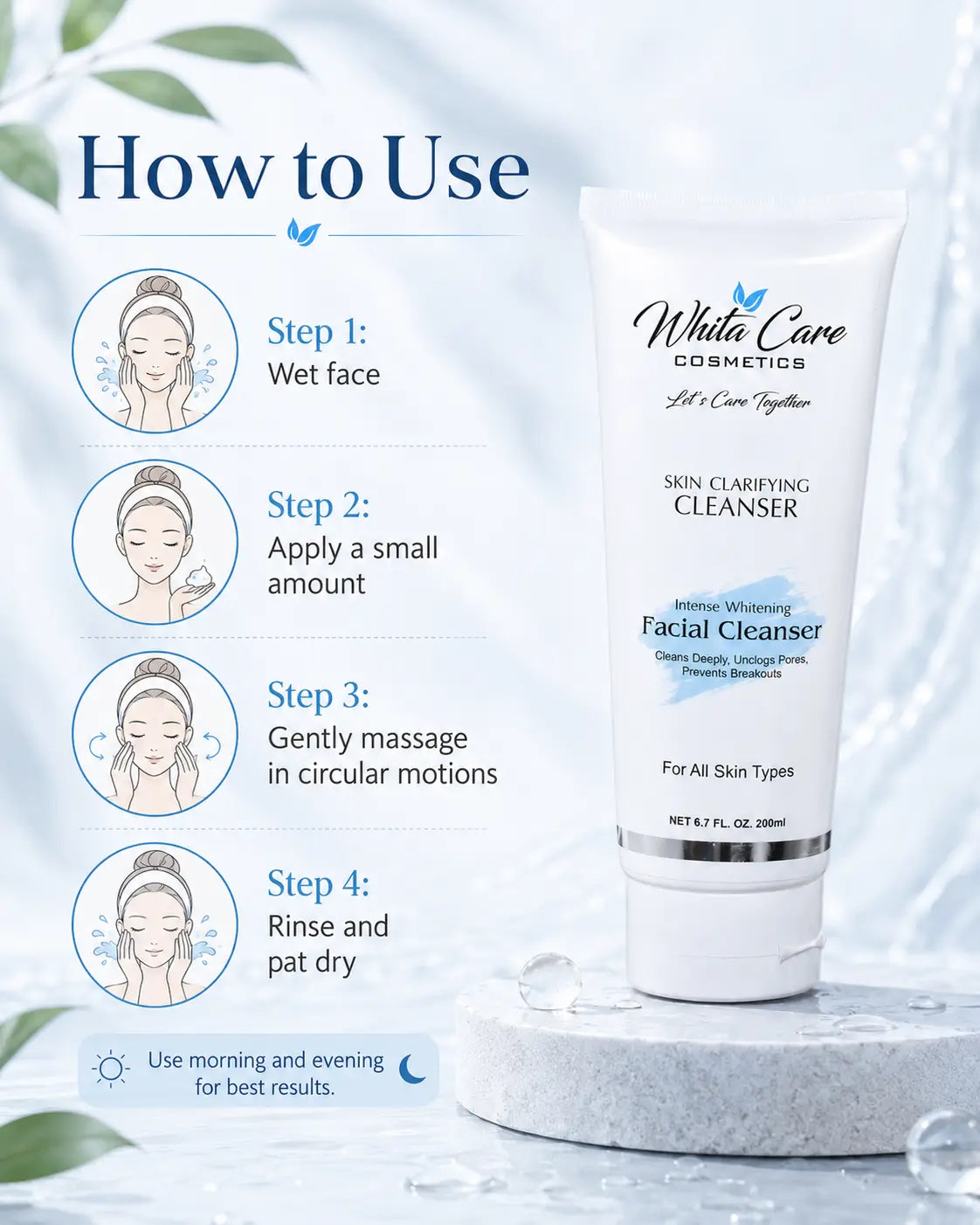 WhitaCare Skin Clarifying Cleanser