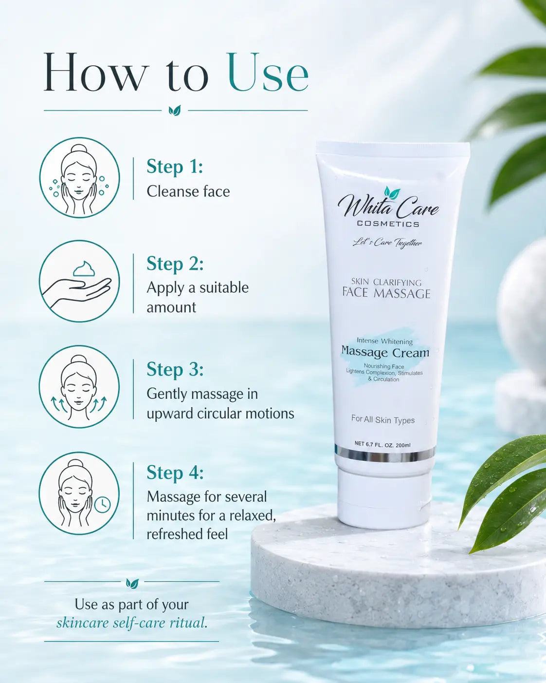 WhitaCare Skin Clarifying Face Massage Cream