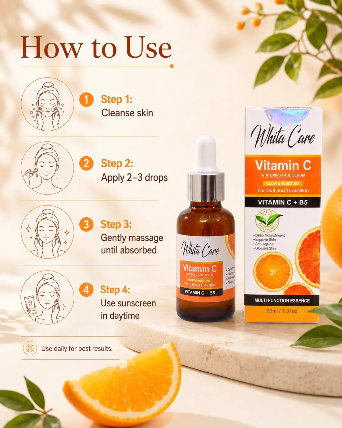 WhitaCare Vitamin C Face Serum