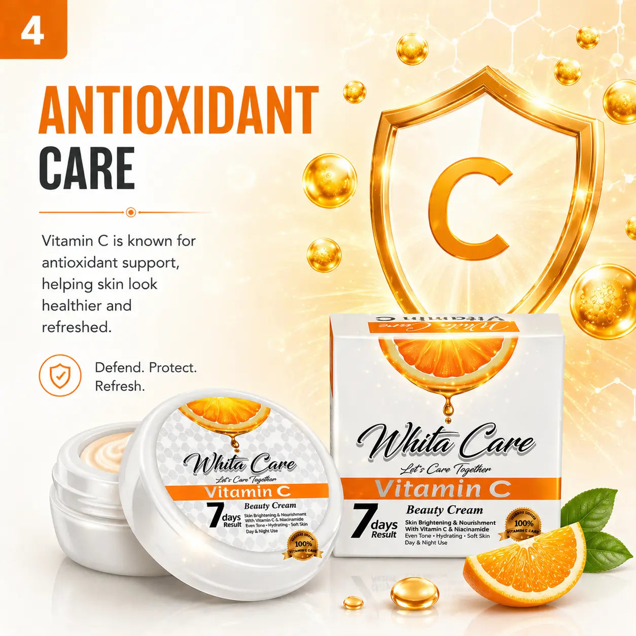 Whita Care Vitamin C Brightening Cream – in Just 7 Days
