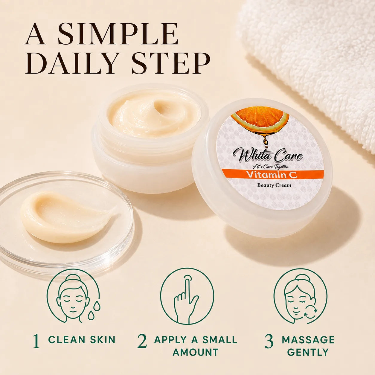 Whita Care Vitamin C Brightening Cream – in Just 7 Days