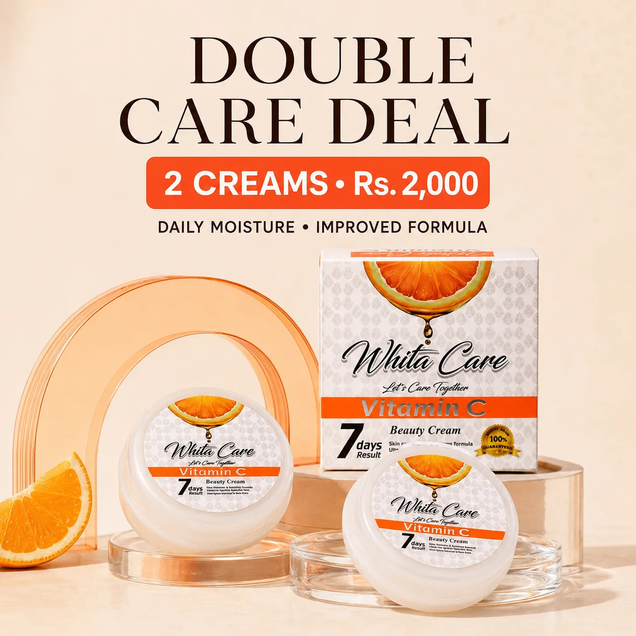 Whita Care Vitamin C Brightening Cream – in Just 7 Days